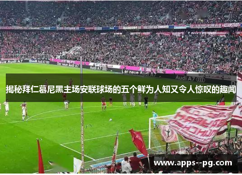 揭秘拜仁慕尼黑主场安联球场的五个鲜为人知又令人惊叹的趣闻 揭秘拜仁慕尼黑主场安联球场的五个鲜为人知又令人惊叹的趣闻